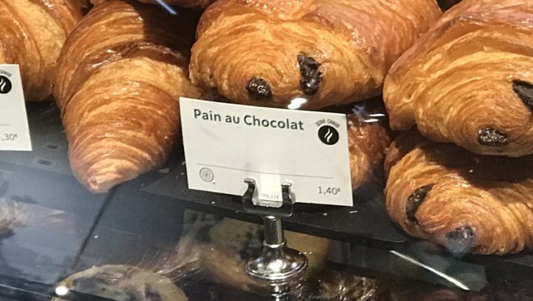 Chocolatine Pain Chocolat Humour Boulangerie' Trousse biologique